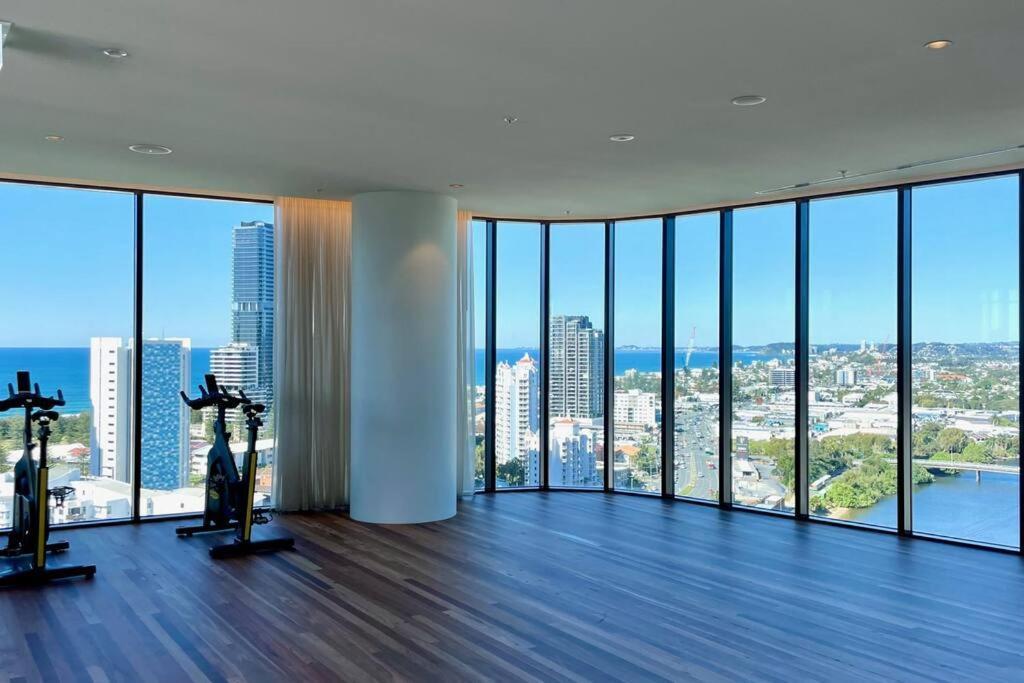 New Impressive 180° River View 1 Bed Apt With Pool 47f Apartment Gold Coast